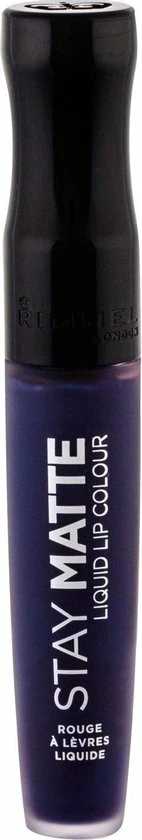 Rimmel London Stay Matte Liquid Lip Colour Lipgloss - 830 Blue Iris 4 Rimmel London Stay Matte Liquid Lip Colour Lipgloss - 830 Blue Iris - Afbeelding 4