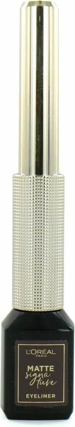 L?Or?al Paris L'Or Al Paris Matte Signature Eyeliner Van Superliner Matte Liquid Eyeliner Waterproof - 06 Greige Signature Grijs 1 L?Or?al Paris L'Or Al Paris Matte Signature Eyeliner Van Superliner Matte Liquid Eyeliner Waterproof - 06 Greige Signature Grijs