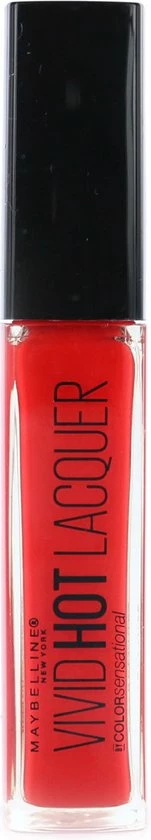 Maybelline Color Sensational Vivid Hot Lacquer Lipgloss - 70 So Hot 2 Maybelline Color Sensational Vivid Hot Lacquer Lipgloss - 70 So Hot - Afbeelding 2