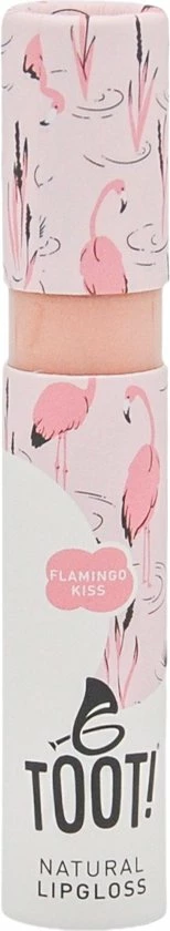 TOOT! Natuurlijke Lipgloss - Flamingo Kiss - Lipgloss Meisjes 1 TOOT! Natuurlijke Lipgloss - Flamingo Kiss - Lipgloss Meisjes