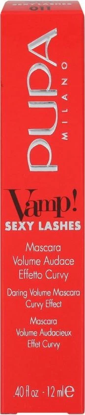 PUPA Milano Vamp! Mascara Sexy Lashes - 011 Sexy Black 14 PUPA Milano Vamp! Mascara Sexy Lashes - 011 Sexy Black - Afbeelding 14
