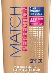 Rimmel London Match Perfection SPF20 Foundation - 400 Natural Beige -Essie winkel 176x840