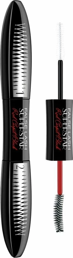L’Oréal Paris False Lash Superstar Red Carpet Mascara - Zwart 2 L’Oréal Paris False Lash Superstar Red Carpet Mascara - Zwart - Afbeelding 2
