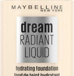 Maybelline Dream Radiant Liquid - 3.7 Vanilla - Foundation Geschikt Voor De Droge Huid Met Hyaluronzuur - 30 Ml