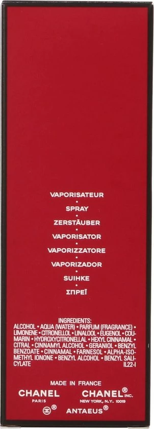 Chanel Antaeus Pour Homme 100 Ml - Eau De Toilette - Herenparfum 2 Chanel Antaeus Pour Homme 100 Ml - Eau De Toilette - Herenparfum - Afbeelding 2