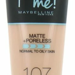 Maybelline Fit Me Matte & Poreless Foundation - 107 Rose Bei - 30 Ml