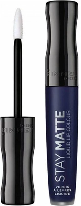 Rimmel London Stay Matte Liquid Lip Colour Lipgloss - 830 Blue Iris 3 Rimmel London Stay Matte Liquid Lip Colour Lipgloss - 830 Blue Iris - Afbeelding 3