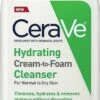 Cerave Hydrating Cream-to-foam Cleanser For Normal To Dry Skin 355 Ml -Essie winkel 359x840 3