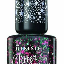 Rimmel London Glitter Bomb Special Effect Nagellak - 020 Midnight Mistletoe 7 Rimmel London Glitter Bomb Special Effect Nagellak - 020 Midnight Mistletoe -Essie winkel 382x840