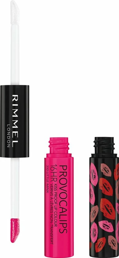 Rimmel London Provocalips Lip Color Lippenstift - 300 Little Minx 12 Rimmel London Provocalips Lip Color Lippenstift - 300 Little Minx - Afbeelding 12