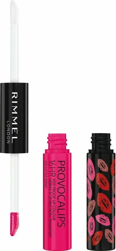 Rimmel London Provocalips Lip Color Lippenstift - 300 Little Minx 2 Rimmel London Provocalips Lip Color Lippenstift - 300 Little Minx - Afbeelding 2