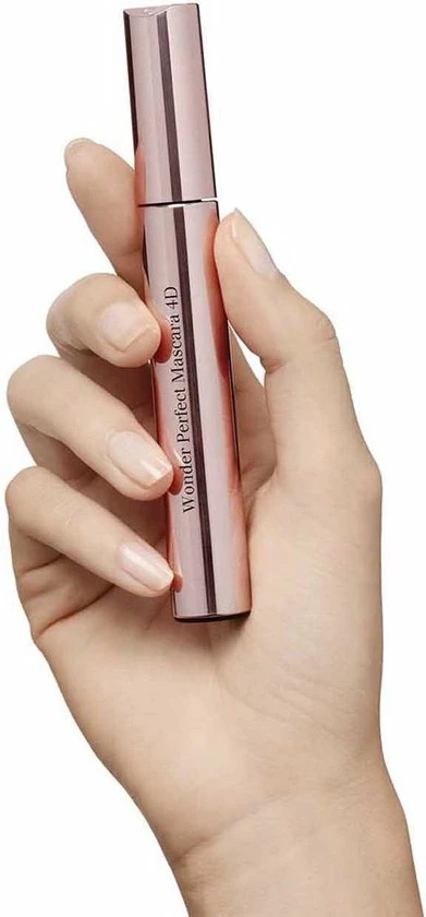 Clarins Wonder Perfect Mascara 4D Mascara - 01 Perfect Black - Zwart 8 Clarins Wonder Perfect Mascara 4D Mascara - 01 Perfect Black - Zwart - Afbeelding 8