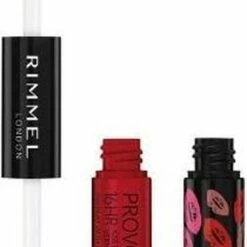 Rimmel London Provocalips Lip Color Lippenstift - 550 Play With Fire -Essie winkel 410x840