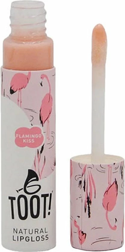 TOOT! Natuurlijke Lipgloss - Flamingo Kiss - Lipgloss Meisjes 7 TOOT! Natuurlijke Lipgloss - Flamingo Kiss - Lipgloss Meisjes - Afbeelding 7