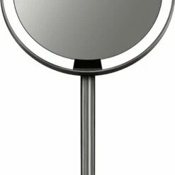 Onlineshop Simplehuman Sensor Compact Spiegel - Reisspiegel - Zilver - Make Up Spiegel - Kantelbaar - Automatisch Licht - Makeupspiegel