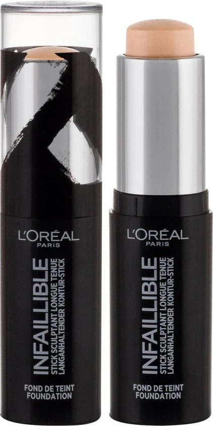 L’Oréal Paris Make-Up Designer Infaillible Longwear Shaping Stick - 160 Sand - Foundation 6 L’Oréal Paris Make-Up Designer Infaillible Longwear Shaping Stick - 160 Sand - Foundation - Afbeelding 6