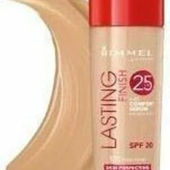 Rimmel London Lasting Finish Foundation - 203 True Beige -Essie winkel 428x840