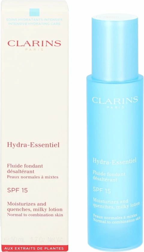 Clarins Hydra-Essentiel Milky Lotion SPF15 Gezichtslotion - 50 Ml - Dagcr Me 7 Clarins Hydra-Essentiel Milky Lotion SPF15 Gezichtslotion - 50 Ml - Dagcr Me - Afbeelding 7