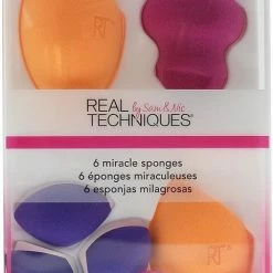 Real Techniques 6 Miracle Sponges - Make-up Spons -Essie winkel 482x840 3