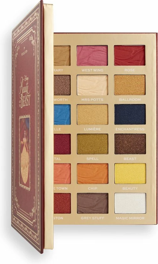 I Heart Revolution X Disney Fairytale Books - Belle Palette 1 I Heart Revolution X Disney Fairytale Books - Belle Palette