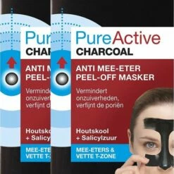 Garnier Skinactive Face Pure Active Peel-off Anti Mee-eter Gezichtsmasker Charcoal - 2 Stuks -Essie winkel 525x840