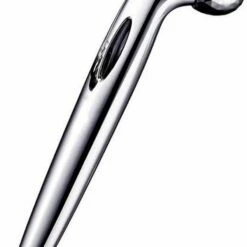 Merkloos Gezichtsroller - 360 Graden Roteren - Plastic - ZIlverkleurig