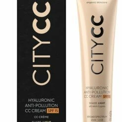 M?DARA M DARA Anti-Pollution CC Cream SPF15 Light Beige 40ml - Hyaluronzuur -UVA/UVB