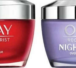 OLAZ Set. Regenerist Day Cream 50 Ml + Regenerist Night Mask 50 Ml