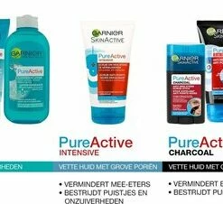Garnier Skinactive Face Pure Active Peel-off Anti Mee-eter Gezichtsmasker Charcoal - 2 Stuks -Essie winkel 550x226 1