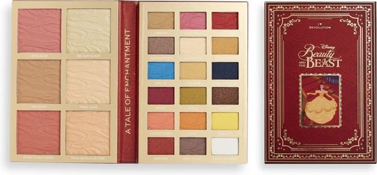 I Heart Revolution X Disney Fairytale Books - Belle Palette 2 I Heart Revolution X Disney Fairytale Books - Belle Palette - Afbeelding 2
