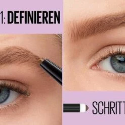 Maybelline Express Brow Duo Wenkbrauwpotlood - 05 Black Brown -Essie winkel 550x285 2
