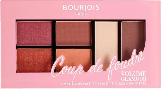Bourjois Volume Glamour Coup De Coeur Oogschaduw Palette - 03 Cute Look 7 Bourjois Volume Glamour Coup De Coeur Oogschaduw Palette - 03 Cute Look - Afbeelding 7