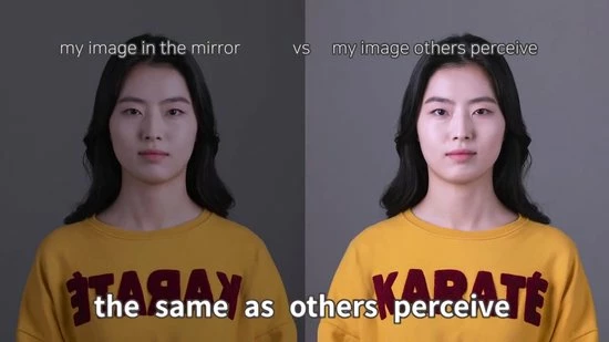 MRMR - The Non-reversing Mirror - Zonder Links & Rechts Gespiegeld - Make Up Spiegel 2 MRMR - The Non-reversing Mirror - Zonder Links & Rechts Gespiegeld - Make Up Spiegel - Afbeelding 2