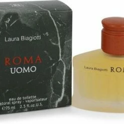 Laura Biagiotti Roma Uomo - 75 Ml - Eau De Toilette Spray - Herenparfum -Essie winkel 550x330 1