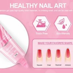 Coscelia Polygel- 6 KLEUREN SET - 15 ML - Polygel Kit - Polygel Nagels - Polygel Kleuren -Essie winkel 550x349 3