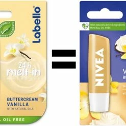 Nivea Labello Nivea - Labello Vanilla & Buttercream Lippenbalsem - 5.5 Ml - Labello Lipbalsem -Essie winkel 550x366 29