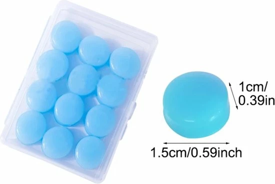 LOUZIR 12 Stuks Oordopppen - Slapen - Zwem Oordopjes - Siliconen - Gehoorbescherming - Kneedbaar - Waterdicht - Oortjes - Sleep Plugs - Earplugs 3 LOUZIR 12 Stuks Oordopppen - Slapen - Zwem Oordopjes - Siliconen - Gehoorbescherming - Kneedbaar - Waterdicht - Oortjes - Sleep Plugs - Earplugs - Afbeelding 3