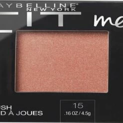 Maybelline Fit Me Blush - 15 Nude - Oranje - Natuurlijk Ogende Rouge - 4,5 Gr -Essie winkel 550x398