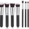 Kabuki Professionele Make-up Kwasten - Kwastenset - Zwart/Zilver - 10 Delig 8 Kabuki Professionele Make-up Kwasten - Kwastenset - Zwart/Zilver - 10 Delig -Essie winkel 550x406 3
