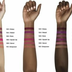 L?Or?al Paris L'Or Al Paris Rouge Signature Lippenstift - 104 I Rebel - Paars - Matte Vloeibare Lipstick -Essie winkel 550x424 8