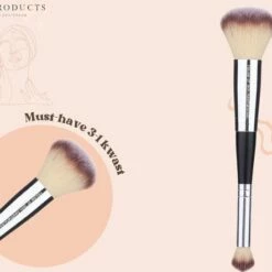 House Of Skin Aesthetics Foundation - Poeder - Concealer Kwast 3-in 1 - Must-have - Cadeau - Verjaardag - Populair - Trendy - 2 -1 - Efficient - Tijdbesparend -Essie winkel 550x442 6