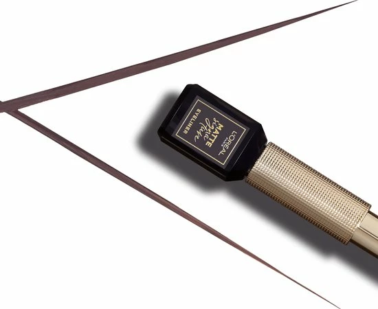 L?Or?al Paris L'Or Al Paris Matte Signature Eyeliner Van Superliner Matte Liquid Eyeliner Waterproof - 06 Greige Signature Grijs 3 L?Or?al Paris L'Or Al Paris Matte Signature Eyeliner Van Superliner Matte Liquid Eyeliner Waterproof - 06 Greige Signature Grijs - Afbeelding 3