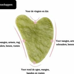 Demiracle® Pure Jade Gua Sha Set – Schraper - Massagehulpmiddel – Gezichtsmassage – Massage – Jade Roller - Face Roller – Ontspanning -Essie winkel 550x453 13