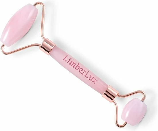 LimberLux Rose Quartz Roller - Inclusief Draagzakje En Skincare Samples - Gezichtsroller - Gezichtsmassage Face Roller - Jade Roller 8 LimberLux Rose Quartz Roller - Inclusief Draagzakje En Skincare Samples - Gezichtsroller - Gezichtsmassage Face Roller - Jade Roller - Afbeelding 8
