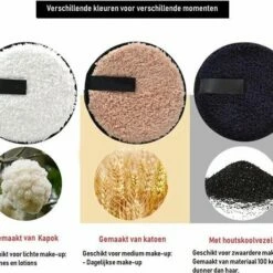 LOUZIR 2 Stuks Magic Microfiber Cleansing Puffs |make-up|eraser Pads|wasbare Wattenschijfjes|make Up Remover Pads|reinigingsdoekjes|Oog Make-up Reiniging|Milieuvriendelijk 20 LOUZIR 2 Stuks Magic Microfiber Cleansing Puffs |make-up|eraser Pads|wasbare Wattenschijfjes|make Up Remover Pads|reinigingsdoekjes|Oog Make-up Reiniging|Milieuvriendelijk -Essie winkel 550x461
