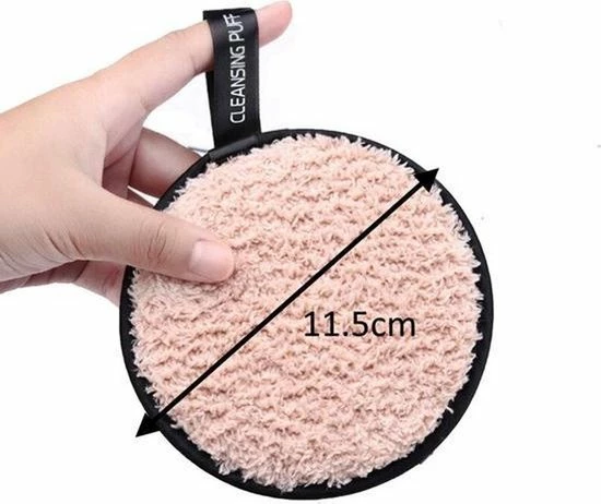 LOUZIR 2 Stuks Magic Microfiber Cleansing Puffs |make-up|eraser Pads|wasbare Wattenschijfjes|make Up Remover Pads|reinigingsdoekjes|Oog Make-up Reiniging|Milieuvriendelijk 6 LOUZIR 2 Stuks Magic Microfiber Cleansing Puffs |make-up|eraser Pads|wasbare Wattenschijfjes|make Up Remover Pads|reinigingsdoekjes|Oog Make-up Reiniging|Milieuvriendelijk - Afbeelding 6