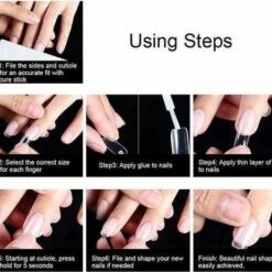 GUAP?? GUAP Nageltips 100 Stuks In Stevige Doos | Plaknagels | Nepnagels | Nagelverlenging Acryl En Gel | Naturel -Essie winkel 550x463 6