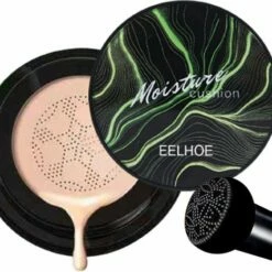 EELHOE - Moisture Cushion - Hydraterende Foundation Met Paddestoel Spons - Cr Me Basis - Gezicht Make-Up