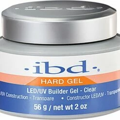 Ibd - Hard Gel - LED/UV Builder Gel - Clear - 14 Gr