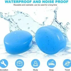 LOUZIR 12 Stuks Oordopppen - Slapen - Zwem Oordopjes - Siliconen - Gehoorbescherming - Kneedbaar - Waterdicht - Oortjes - Sleep Plugs - Earplugs 18 LOUZIR 12 Stuks Oordopppen - Slapen - Zwem Oordopjes - Siliconen - Gehoorbescherming - Kneedbaar - Waterdicht - Oortjes - Sleep Plugs - Earplugs -Essie winkel 550x486 2